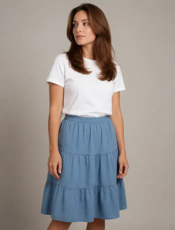 tiered skirt by krea 2