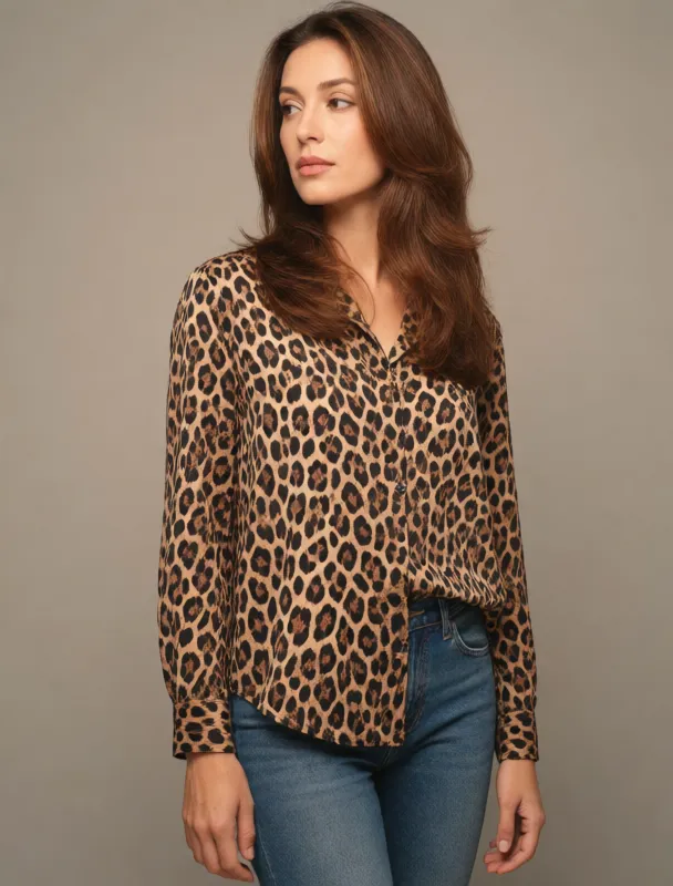 leopard print by krea 2