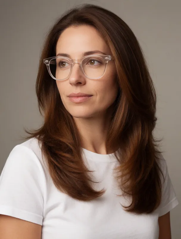 clear acetate frame glasses by krea 2