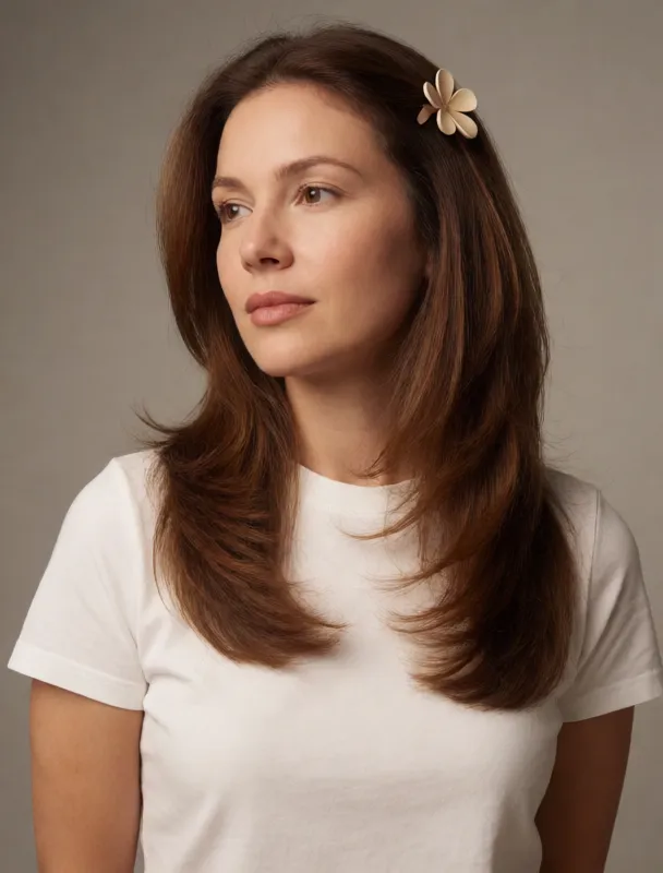 flower hair clip by krea 2