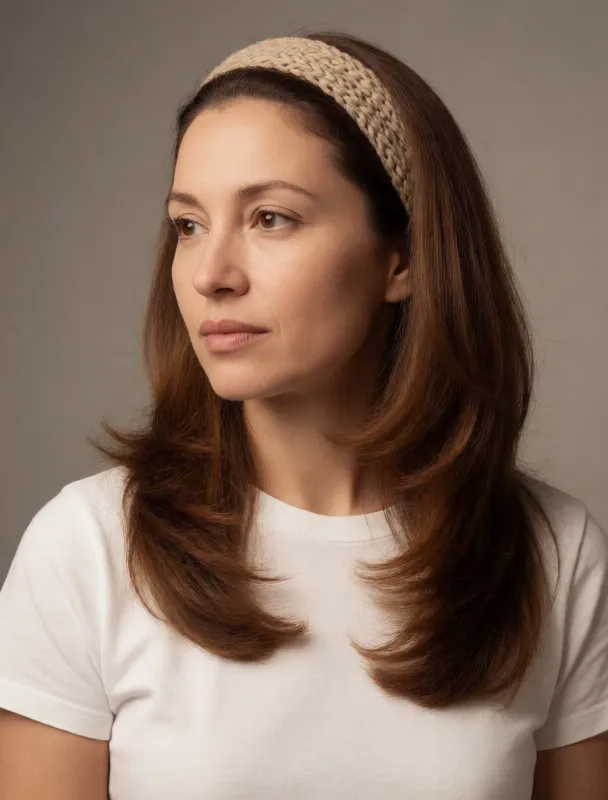 knitted headband by krea 2