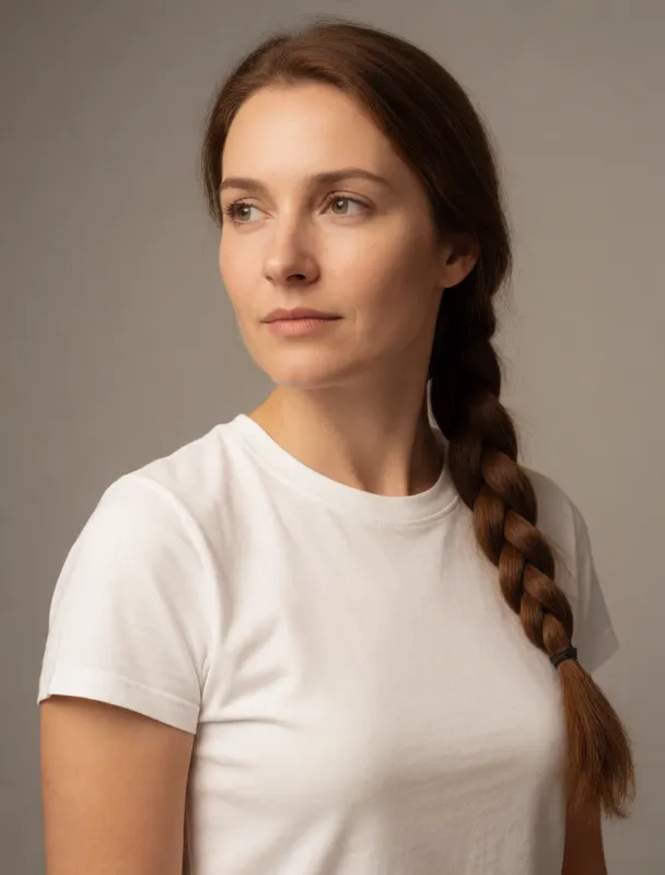 long oiled plait by krea 2