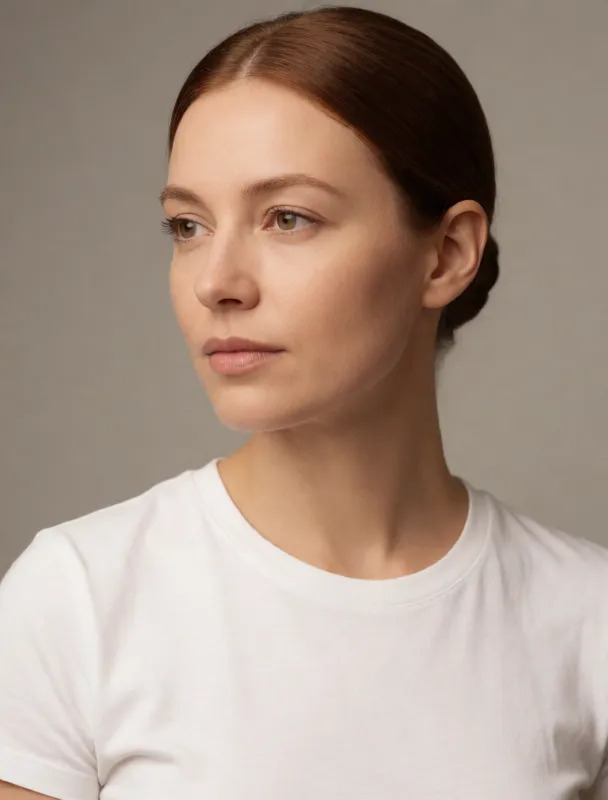 sleek center parted chignon by krea 2