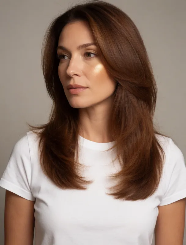 gold cheekbone highlight by krea 2