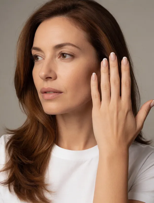 french manicure by krea 2