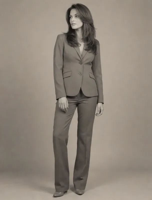 blazer with tailored trousers by krea 2