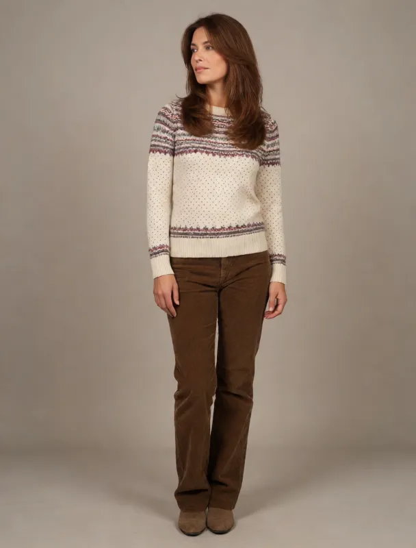 fair isle jumper with corduroys by krea 2