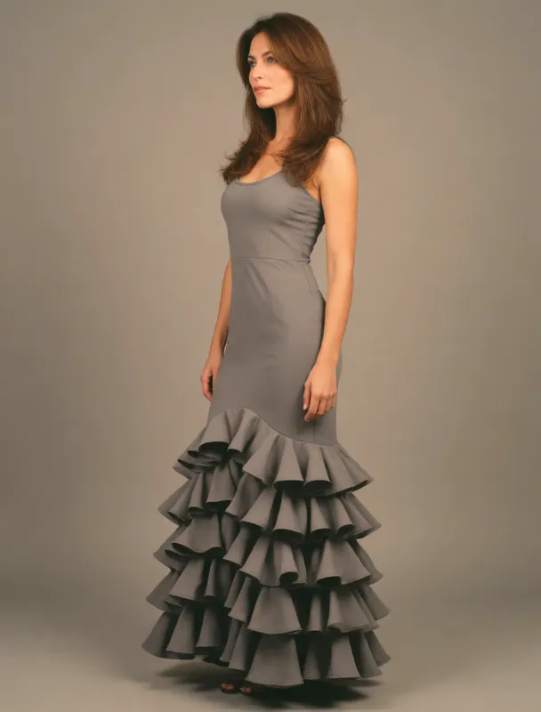 flamenco ruffled dress by krea 2