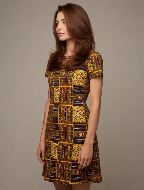 kitenge print dress by krea 2