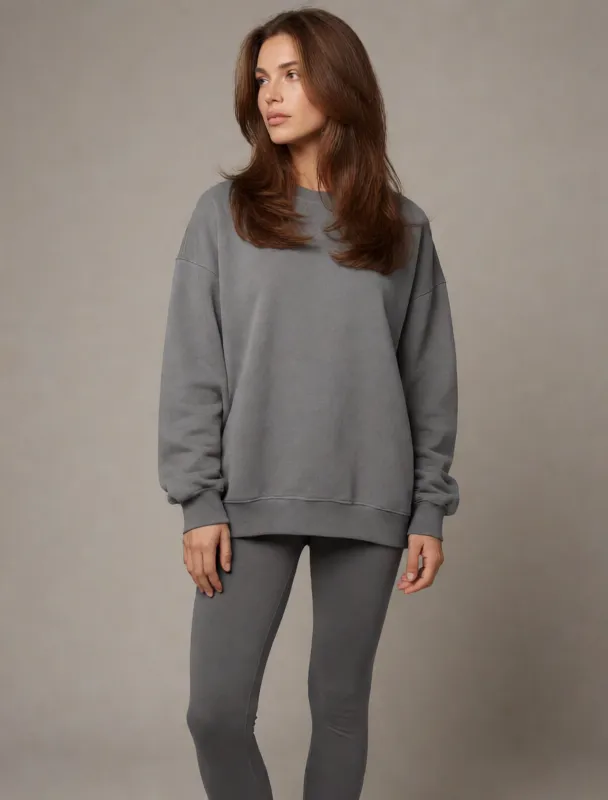 oversized sweatshirt with leggings by krea 2
