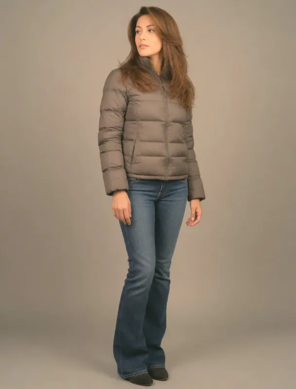 puffer jacket with jeans by krea 2