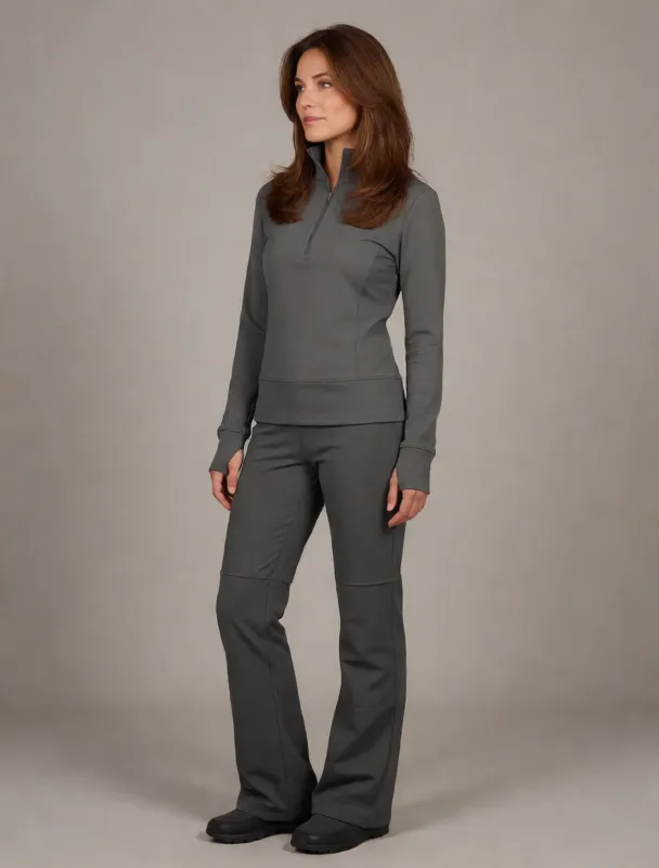 quarter zip base layer with convertible pants by krea 2