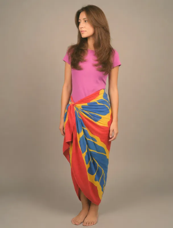 sarong with a t shirt by krea 2