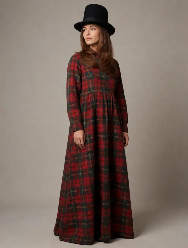welsh flannel gown with tall black hat by krea 2