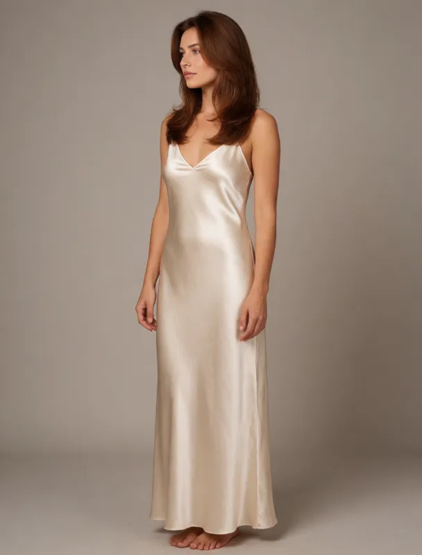 satin slip nightgown by krea 2