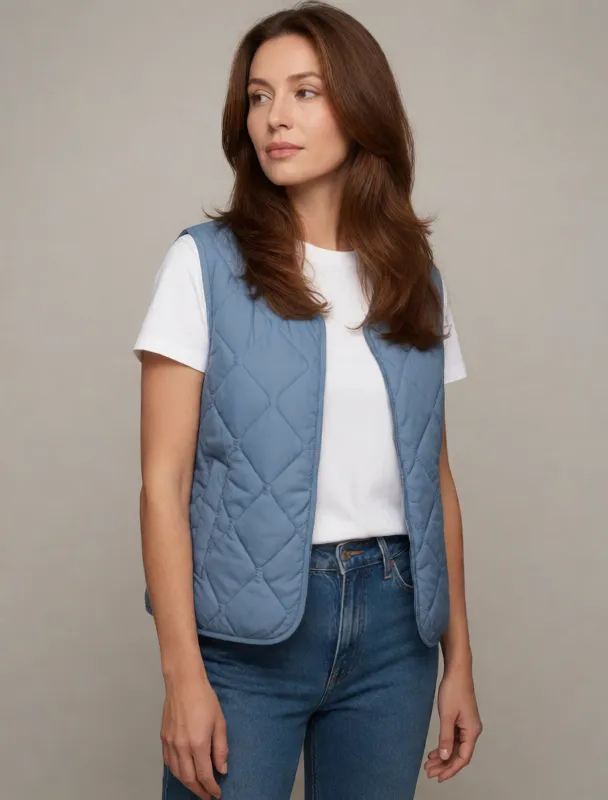 quilted vest by krea 2