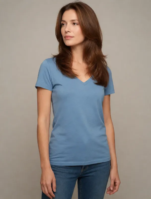 v neck t shirt by krea 2