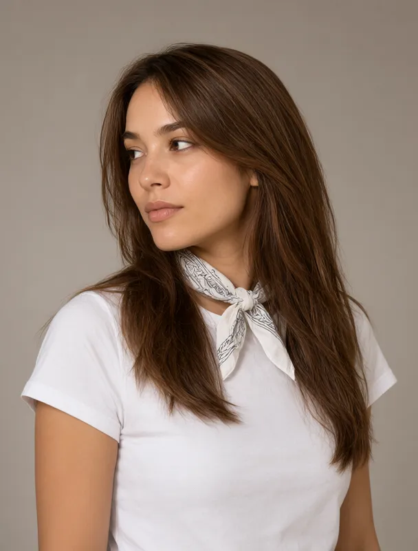 bandana neckerchief by qwen image 2.1