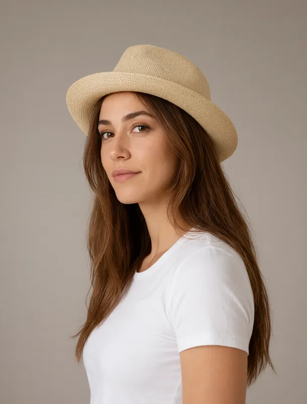 panama hat by qwen image 2.1