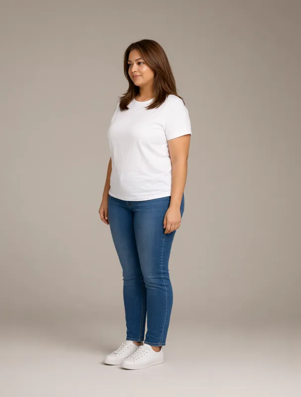 full figure by qwen image 2.1