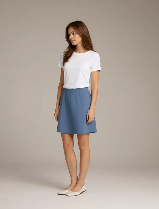 a line skirt by qwen image 2.1