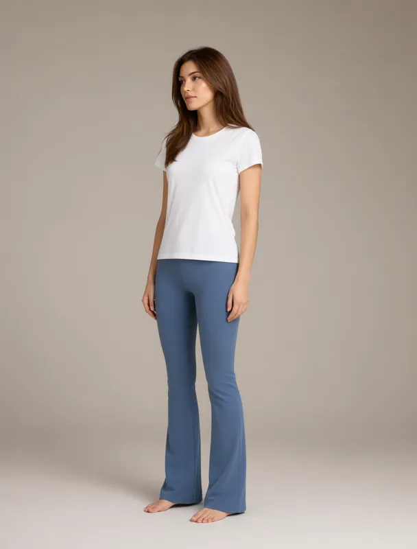 flared leggings by qwen image 2.1