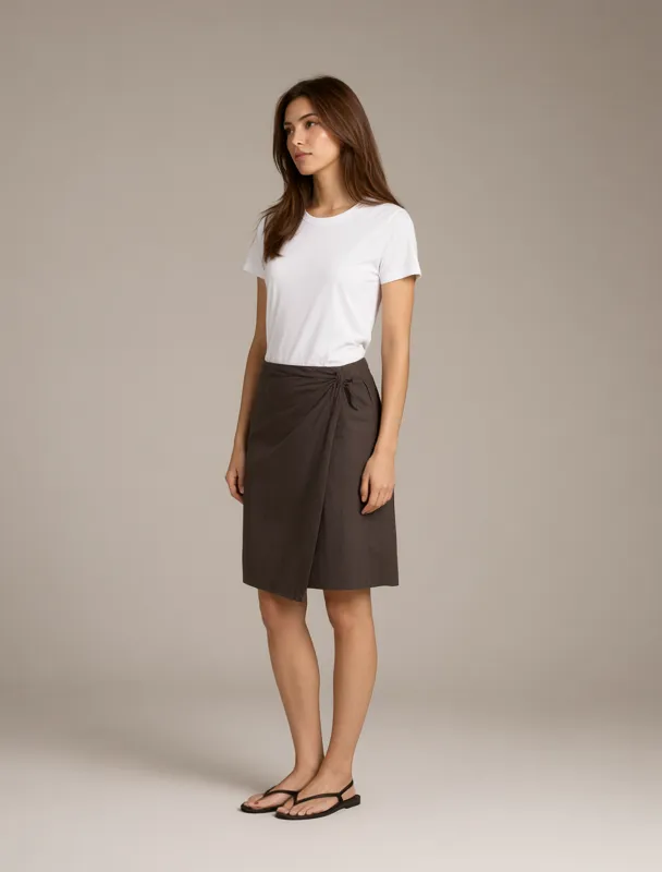 george wrapper skirt by qwen image 2.1