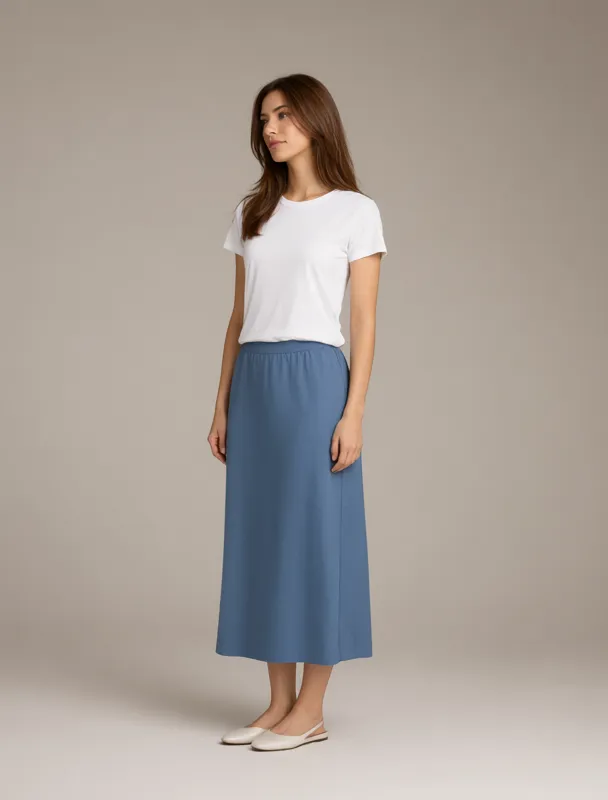 high low skirt by qwen image 2.1