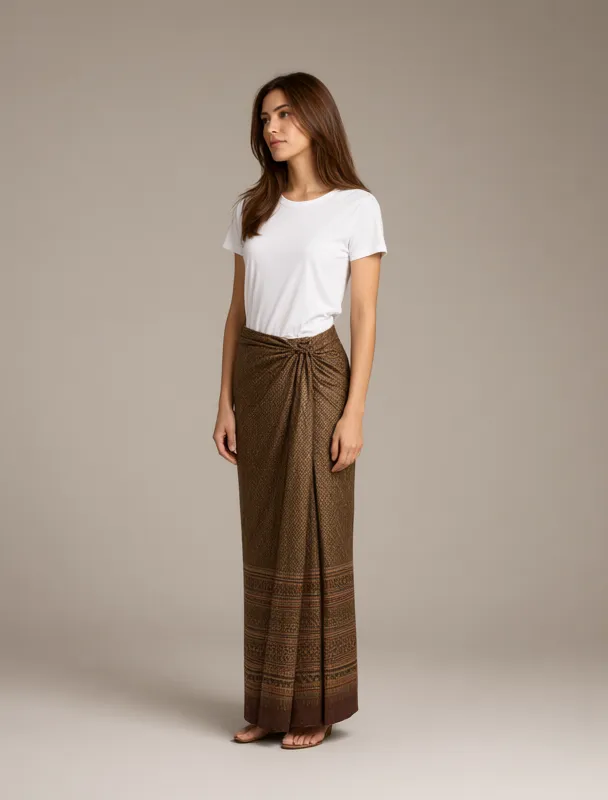 sampot wrapped skirt by qwen image 2.1