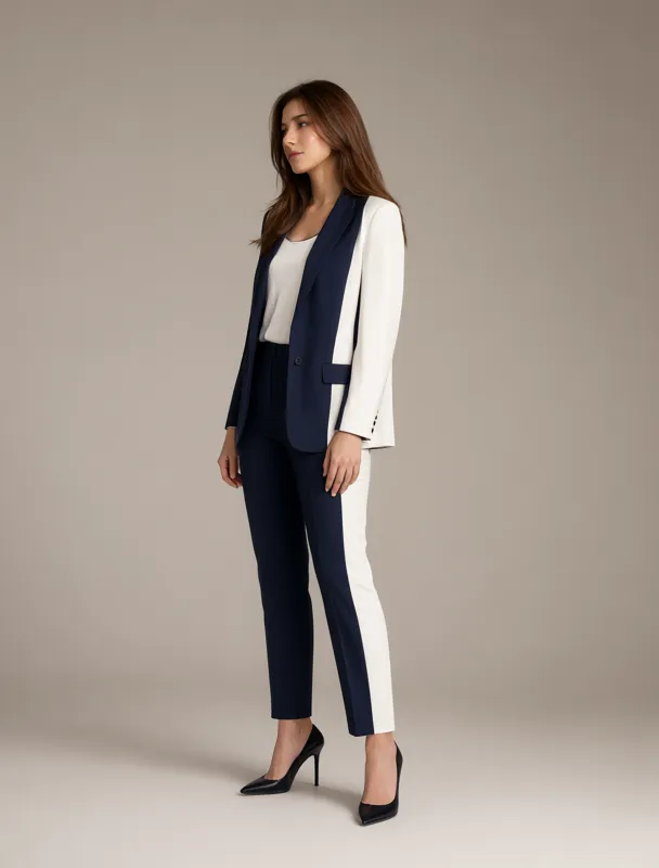 navy and white by qwen image 2.1