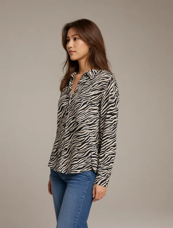 zebra print by qwen image 2.1
