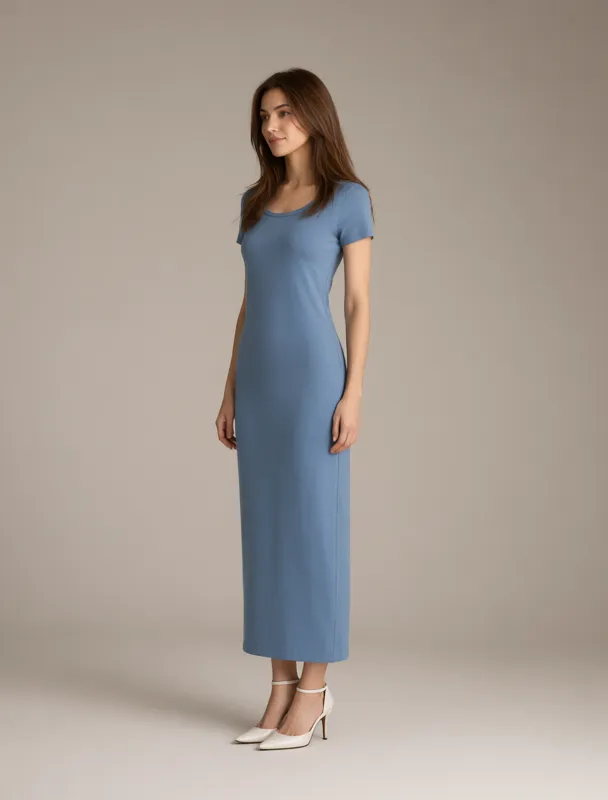 column dress by qwen image 2.1