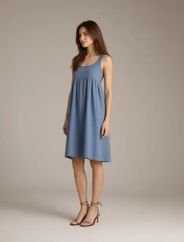 empire waist dress by qwen image 2.1