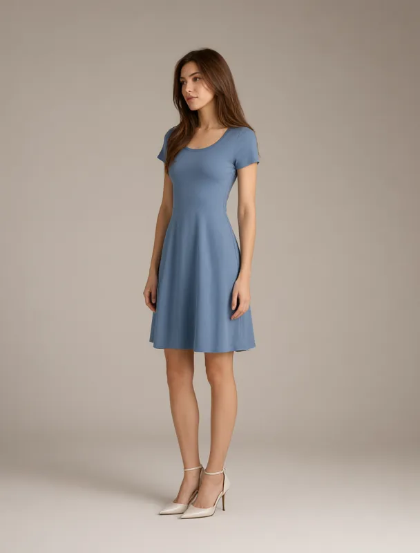 fit and flare dress by qwen image 2.1