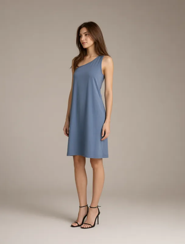 one shoulder dress by qwen image 2.1