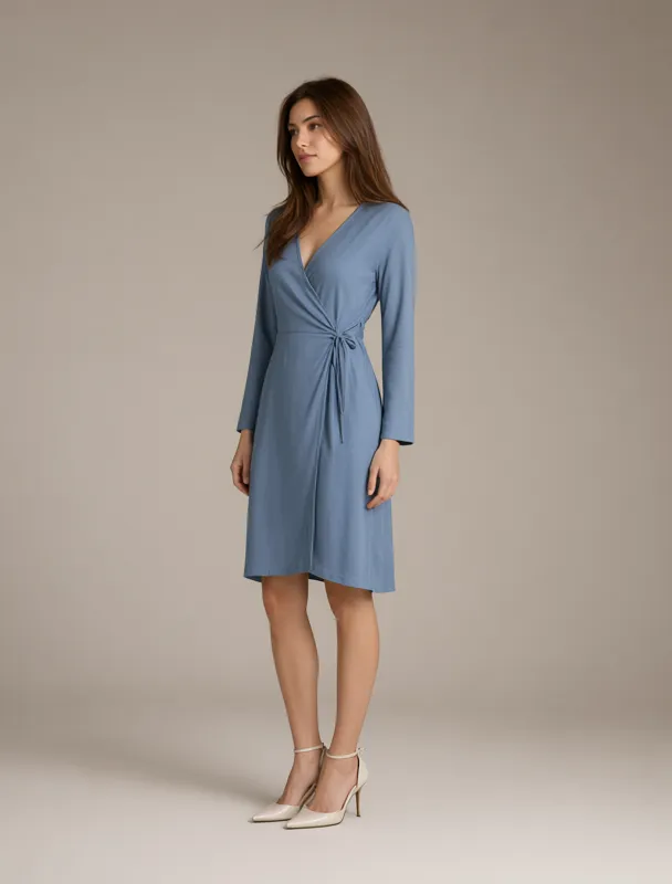 wrap dress by qwen image 2.1
