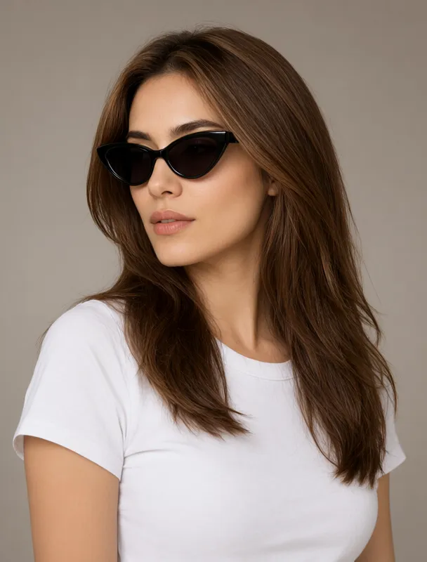 cat eye sunglasses by qwen image 2.1
