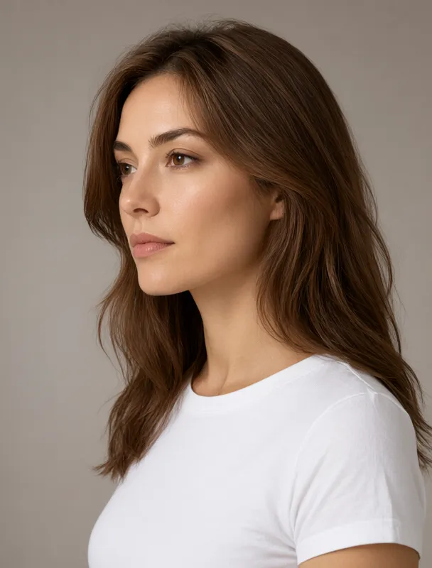 sharp defined jawline by qwen image 2.1
