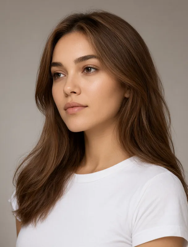 shaved brow slit by qwen image 2.1