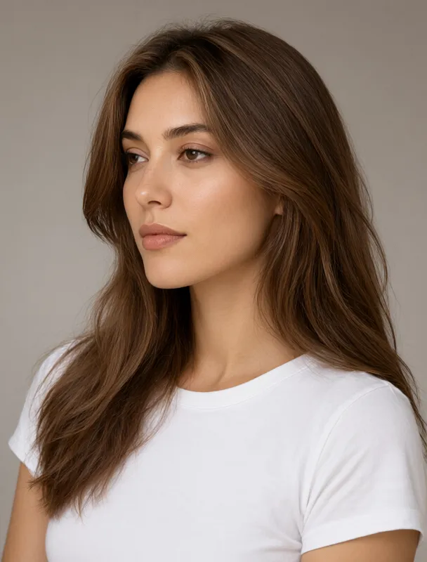 tapered v shaped jaw by qwen image 2.1