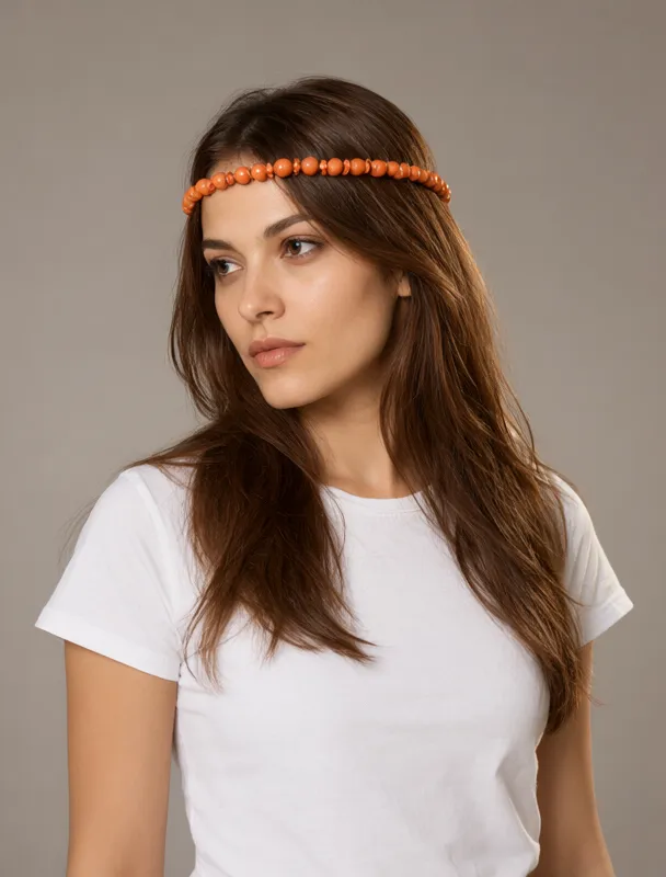 coral bead crown by qwen image 2.1