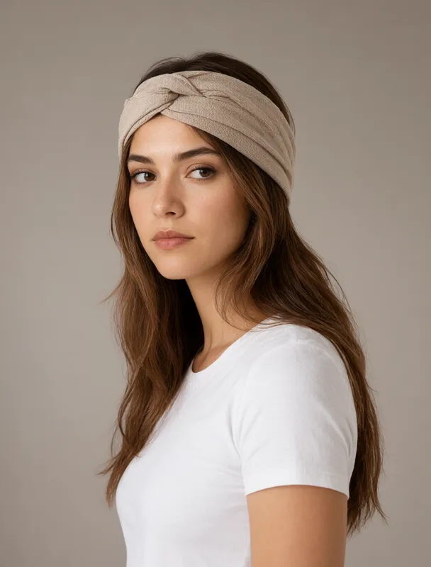 khan v n turban headband by qwen image 2.1