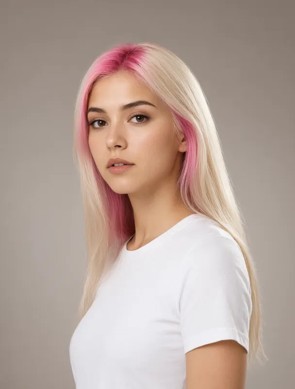 bright pink roots by qwen image 2.1