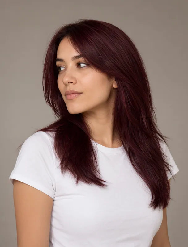 burgundy by qwen image 2.1