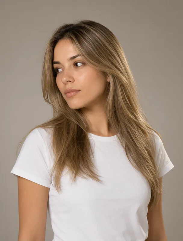 dark blonde by qwen image 2.1