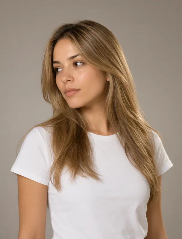 honey blonde by qwen image 2.1