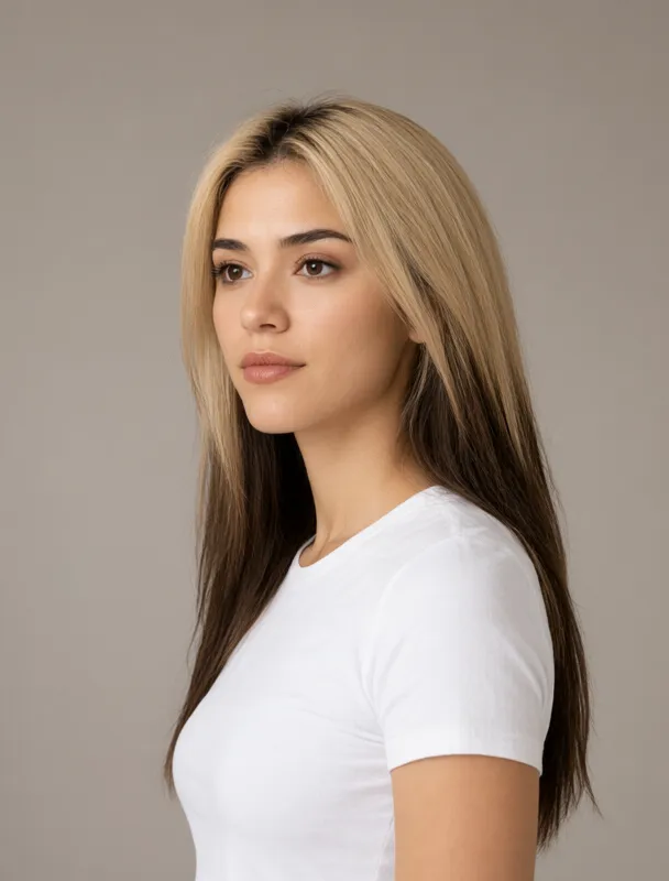 reverse ombre by qwen image 2.1