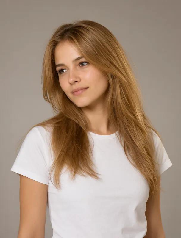 strawberry blonde by qwen image 2.1