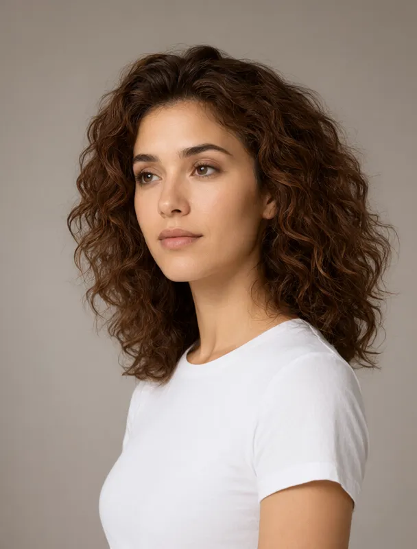 blown out voluminous curls by qwen image 2.1
