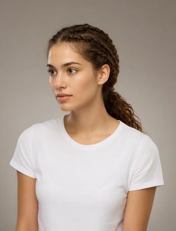 crown braid by qwen image 2.1